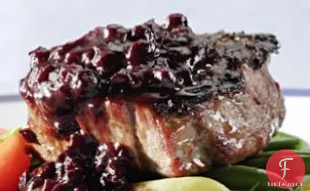 Blueberry-Bourbon Barbecue Sauce