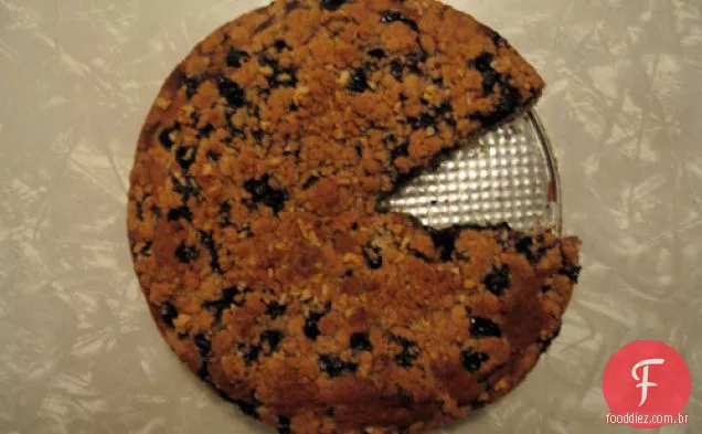 Bolo De Café Blueberry Streusel