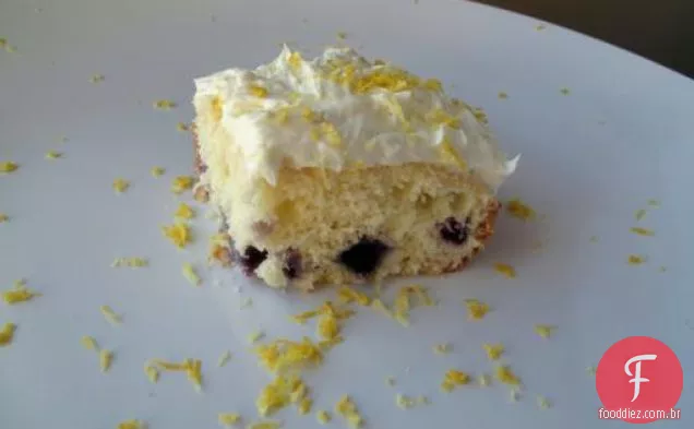 Bolo De Café De Mirtilo Limão