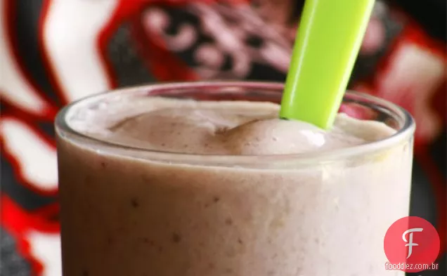 Blueberry Maple Oatmeal Smoothie