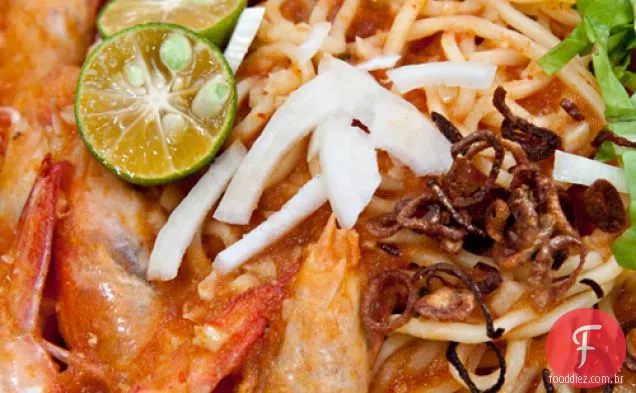Mee Udang (macarrão de camarão Malaio)