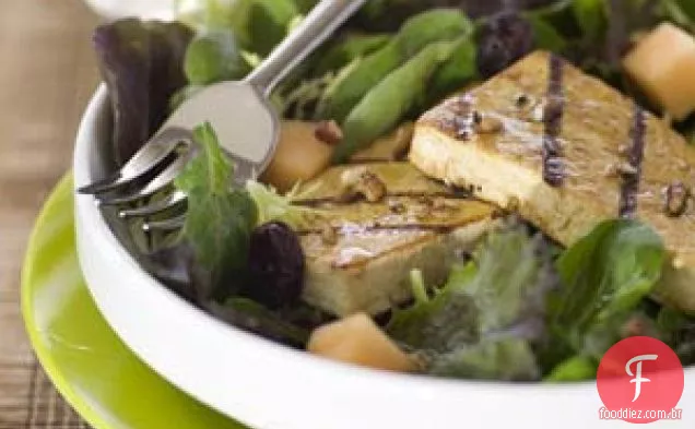 Salada Grelhada De Tofu E Melão