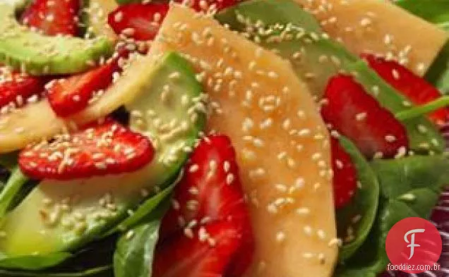 Salada De Morango, Melão E Abacate