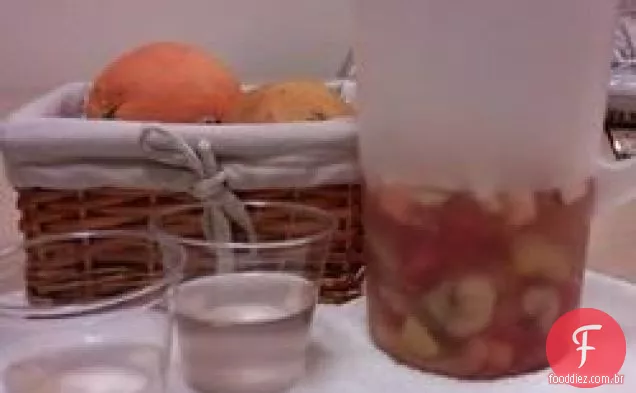 Copos Congelados Da Fruta E Da Soda