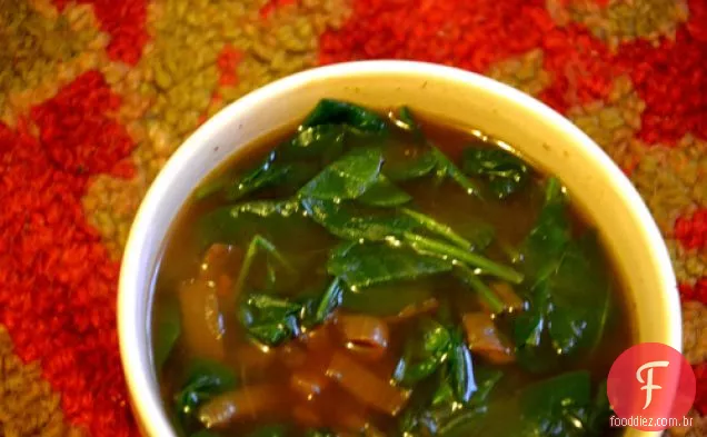 Sopa de cebola francesa Apple N' sem glúten