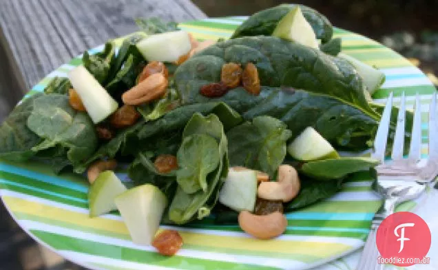 Salada De Maçã Espinafre