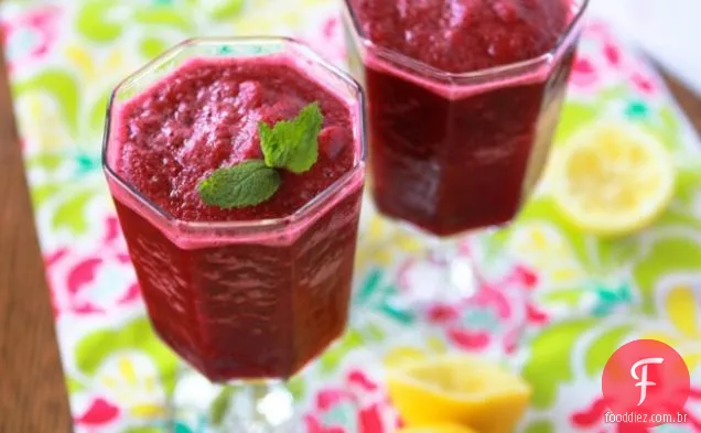Limonada De Cereja Gelada Com Agave