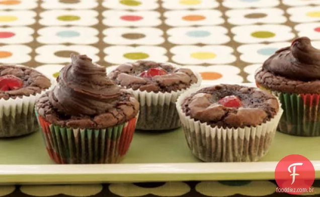 Copos De Cereja Cobertos De Chocolate