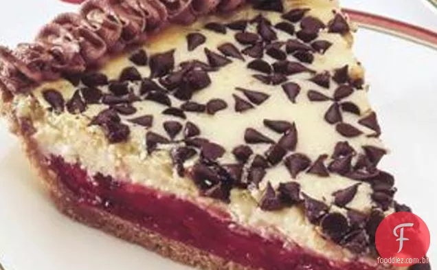 Torta De Cereja De Chocolate Rápida E Fácil