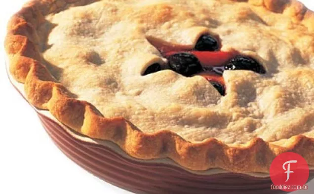 Torta De Pêssego-Cereja