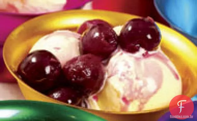 Cerejas Escalfadas