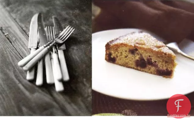Bolo De Cereja De Amêndoa