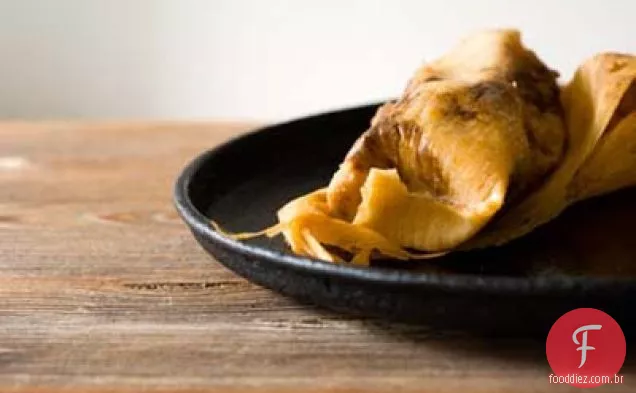 Tamales De Chocolate Com Nozes E Cerejas Secas