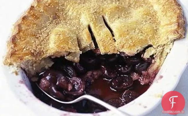 Torta De Cereja Com Crosta De Açúcar