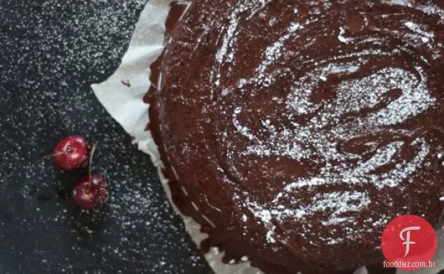 Bolo De Chocolate Com Cereja Vegan