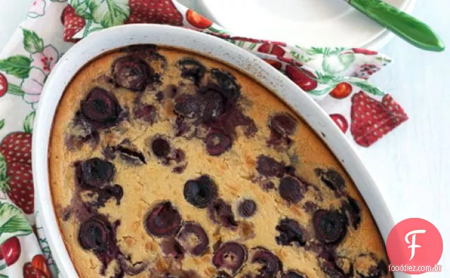 Receita de Clafoutis de cereja sem glúten