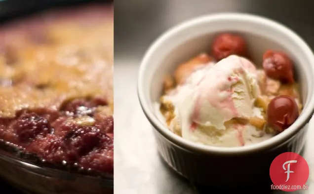 Cereja Baunilha Clafoutis