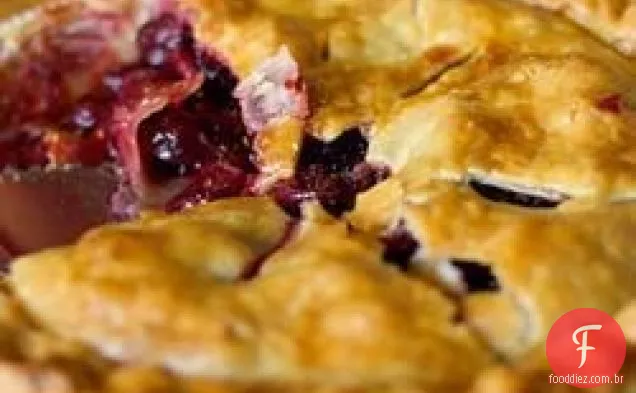 Torta De Cereja Fresca Assada