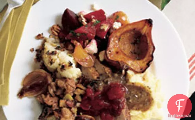 Molho De Cranberry Com Cerejas Secas