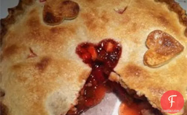 Torta De Cereja Ruibarbo