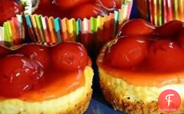 Tartes de queijo cereja da Blanca