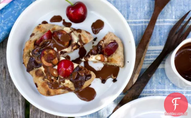 Chocolate Cereja Ricota Grelhado Pizzas