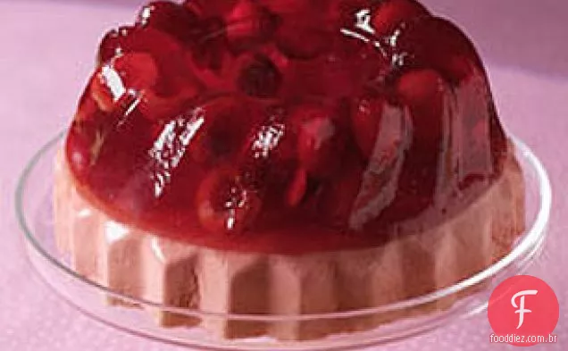 Molde Mergulhado Da Cereja De Bing
