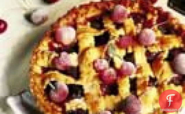 Torta de cereja-amêndoa