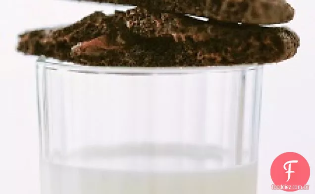 Biscoitos De Chocolate Amargo Com Cerejas Azedas