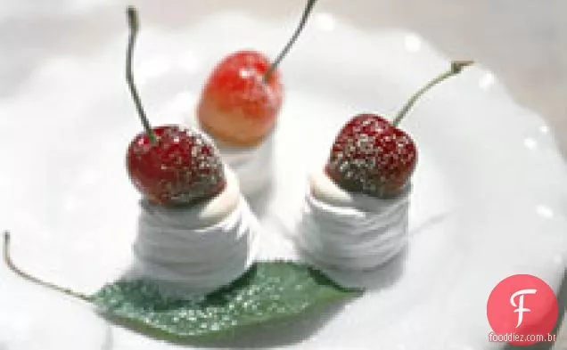 Cherry Merengue Bites