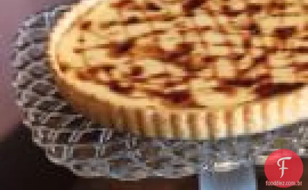 Crostada Di Ricotta Com Xarope De Cereja