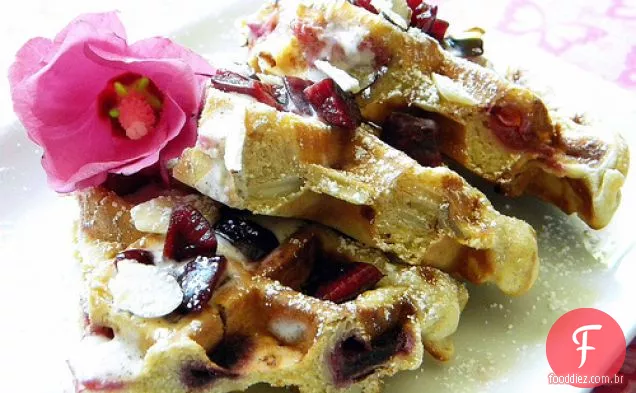 Waffles Cereja