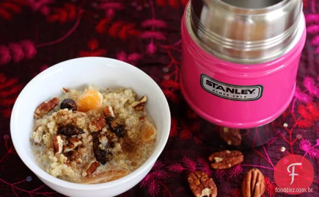 Quinoa Com Clementinas, Cerejas Azedas E Nozes-Pecãs
