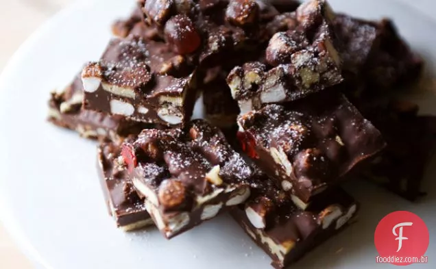 Cherry Rocky Road Fudge