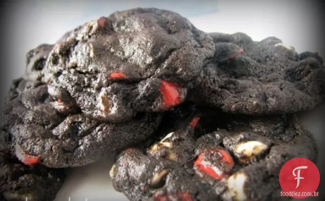 Chocolate Cherry Chip Cookies