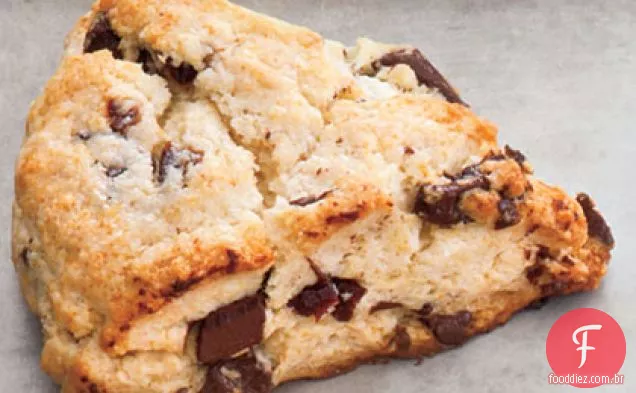 Chocolate-Cereja Scones