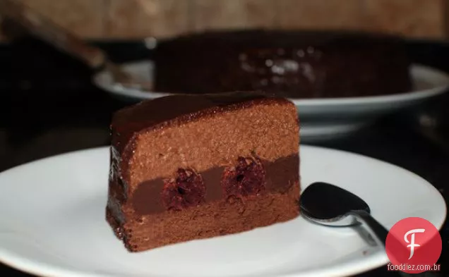 Lúdláb Torta, Ou Morte Por Cerejas De Chocolate E Maraschino