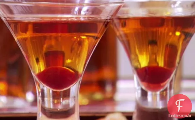 Sour Cherry Manhattan