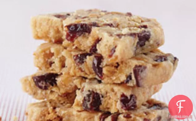Allison's Honeyed Almond-cherry Shortbread