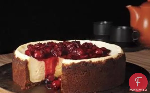 Cheesecake De Cereja Gingersnap