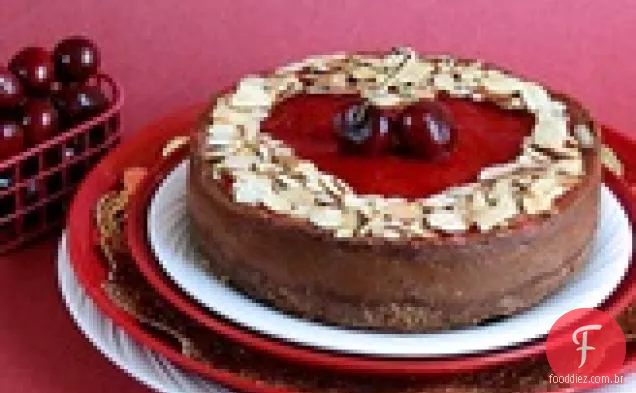 Cheesecake De Cereja Com Chocolate