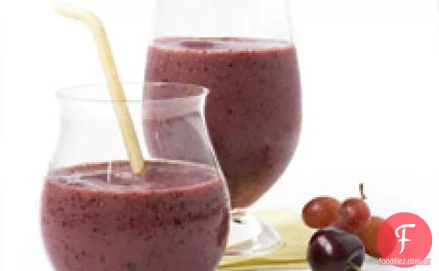 Smoothies de chá de cereja