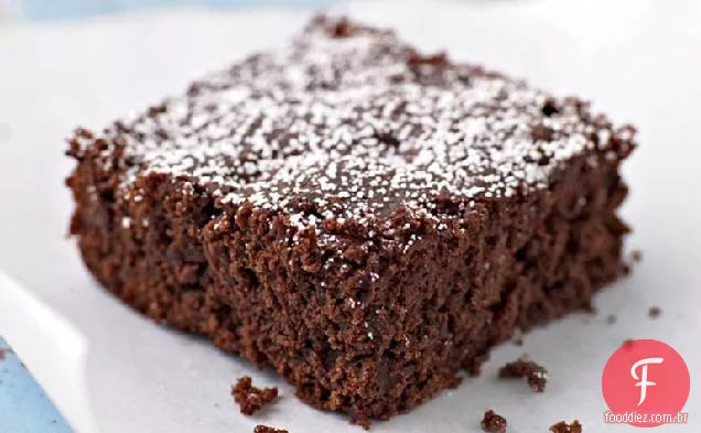 Chocolate escuro e Brownies cereja