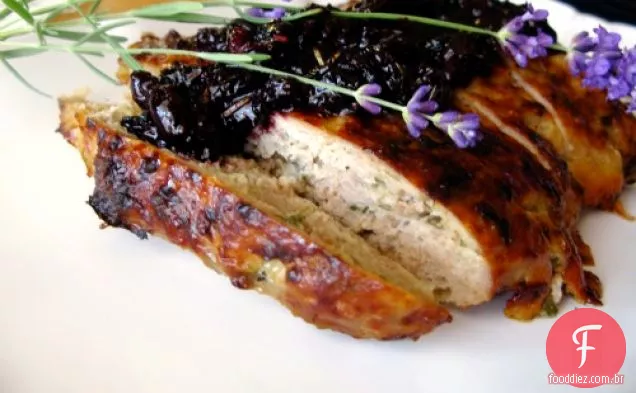 Bolo De Carne Turducken Com Compota De Cereja