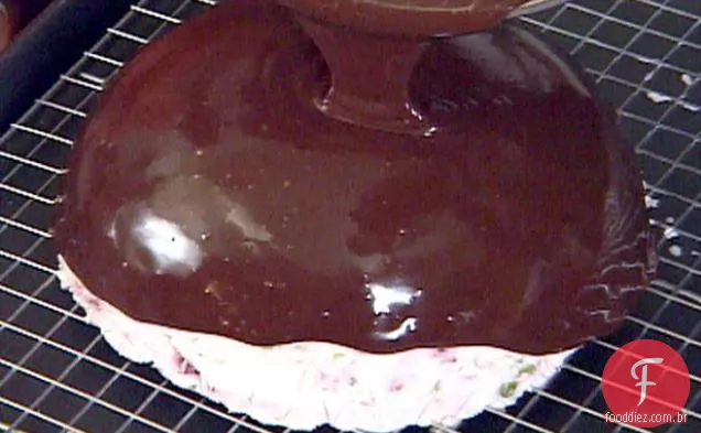 Chocolate Cherry Bombe