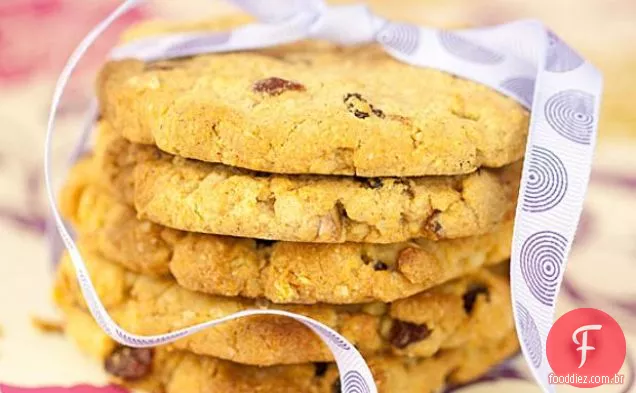 Biscoitos De Cereja, Sultana E Noz