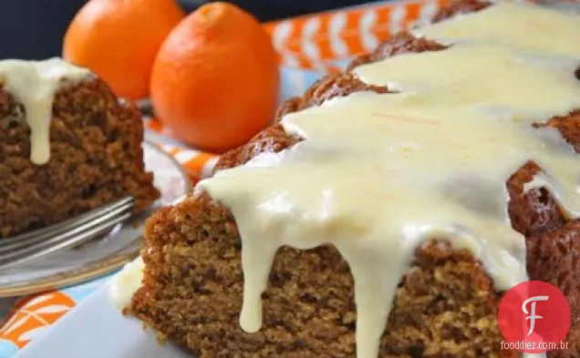 Bolo De Azeite Butternut Squash Com Esmalte Clementine