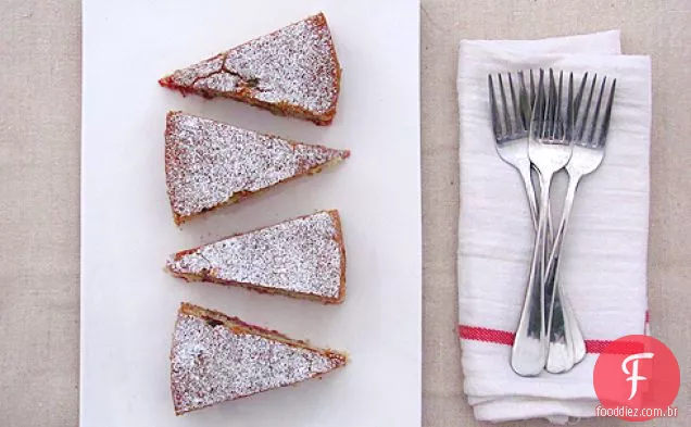 Bolo De Framboesa De Coco