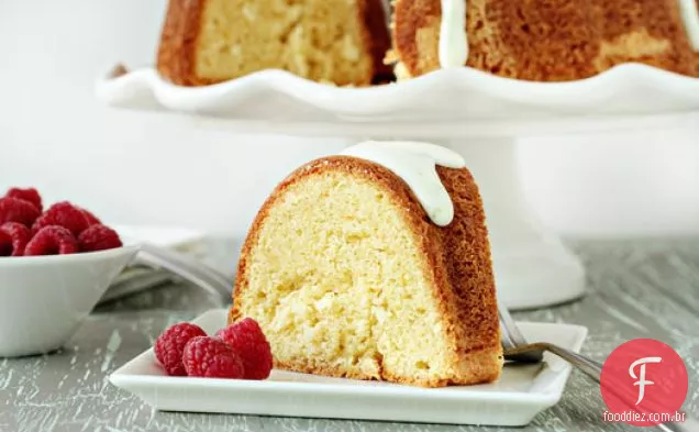 Limão Coco Creme Azedo Bundt Bolo