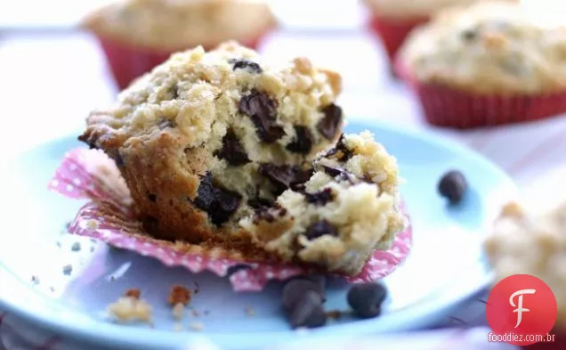 Muffins De Chocolate Com Streusel De Coco